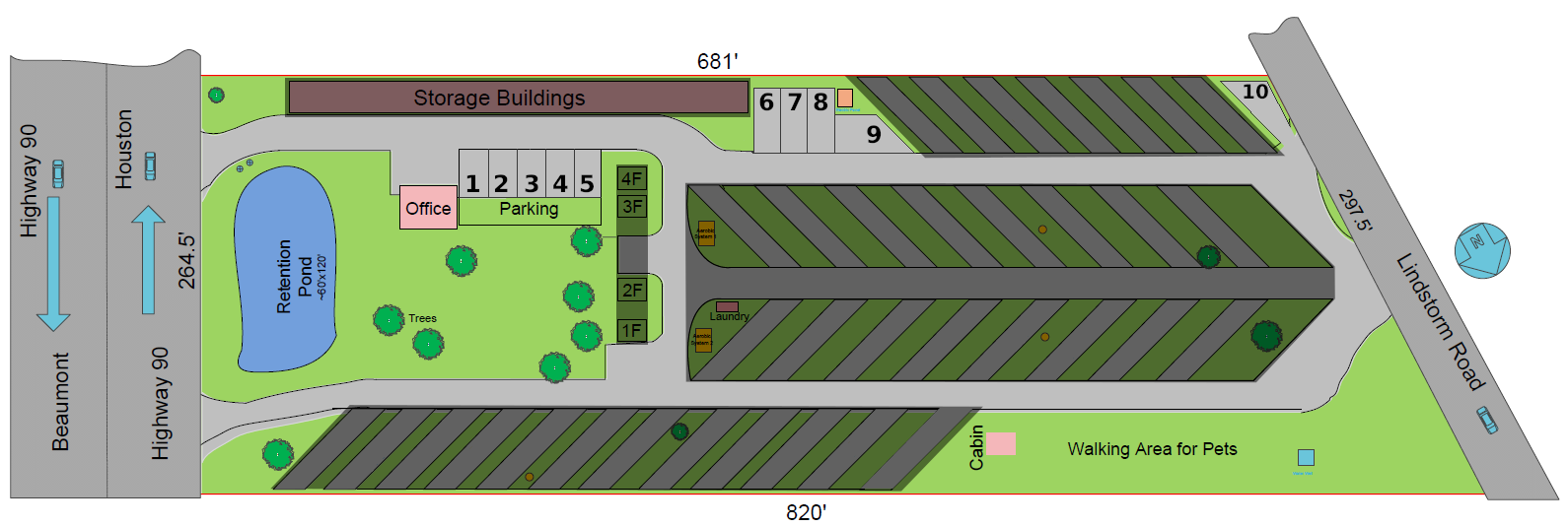 Self Parking Map